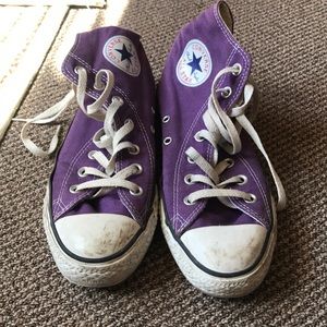 Purple Converse